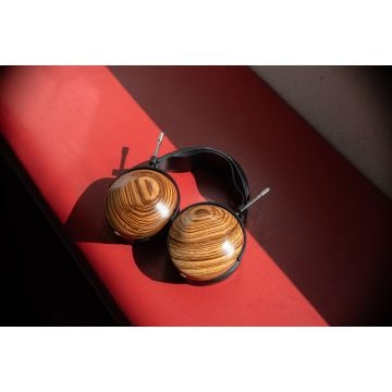 ZMF Bokeh Limited Zebrawood Closed Back Headphone