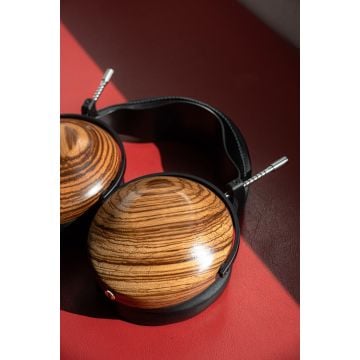 ZMF Bokeh Limited Zebrawood Closed Back Headphone