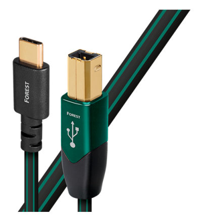 Audioquest Forest USB C to USB B Cable