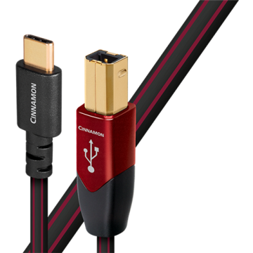 Audioquest USB C to B Cinnamon Cable