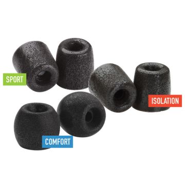 Comply Foam Earphone Tips - Variety Pack 100