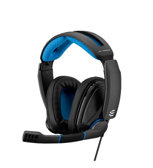 EPOS GSP 300 Closed Wired Headset Black/Blue