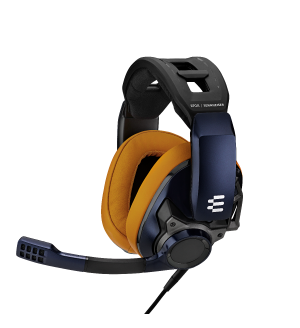 EPOS GSP 602 Closed Wired Headset Blue/Black/Tan