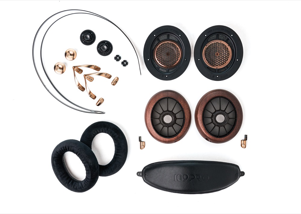 All parts of Meze 109 Pro