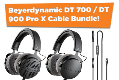 For a limited time only, get a bonus USB-C OR Lightning Digital Audio cable valued at $149 RRP when you order DT 700 Pro X / DT 900 Pro X studio headphones!  Choose your gift during checkout! While stocks last!